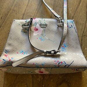 Guess Bag with Flower Design